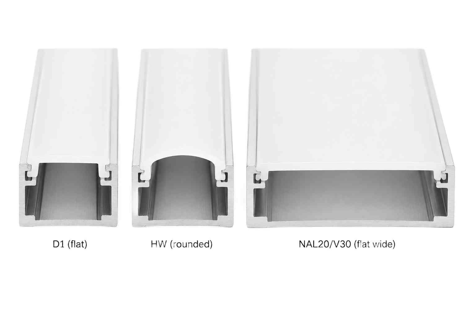 Difuzor nacvakávací hranatý NAL20 V30 - detail zacvaknutí do AL profilu